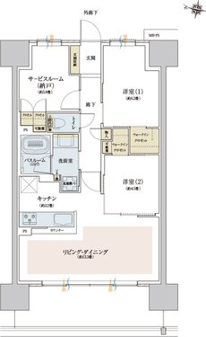 ザ・ライオンズ西九条 間取り C2 type