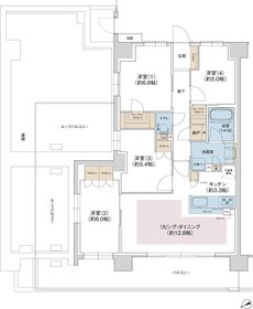 ジェイグラン羽衣 間取り Br type