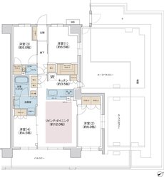 ジェイグラン羽衣 間取り Ur type