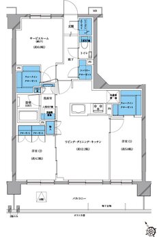 プレシス戸田公園ヴェルデ 間取り Gタイプ