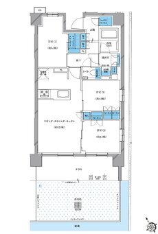 プレシス戸田公園ヴェルデ 間取り Jgタイプ