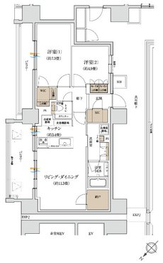 ザ・ミッドシティ盛岡駅西通 間取り I type