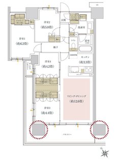 ルネ柏ディアパーク 間取り B1 type