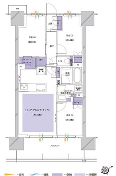 プレシス蓮田ステーションフロント 間取り B2タイプ