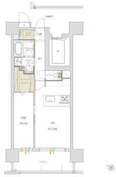 グランフォーレ天文館プライム 間取り Dタイプ MENU1