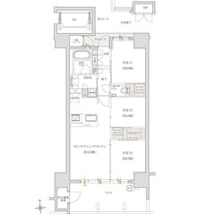クレアネクスト桜坂 ザ・レジデンス 間取り B1タイプ