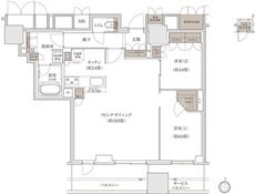 ブランズタワー大阪梅田 間取り N' TYPE