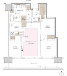 プラウドタワー神戸垂水 間取り 71SC type