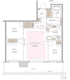 プラウドタワー神戸垂水 間取り 69EA type