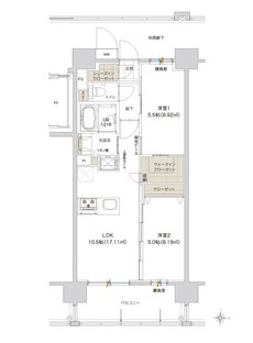 グリーンヒル金池ミッドタウンプレミアム 間取り B type