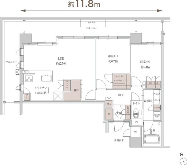 Tステージ豊田浄水 間取り J type