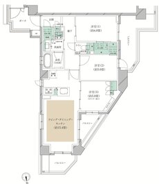 クレストフォルム横浜踊場 間取り B-A type