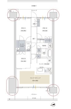 プレディア神戸舞子レジデンス 間取り WB type