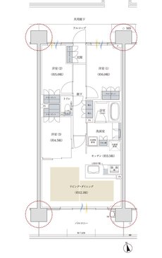 プレディア神戸舞子レジデンス 間取り SI type