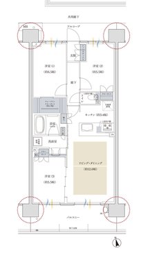 プレディア神戸舞子レジデンス 間取り SH type