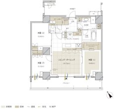 ブランズ白金台五丁目 間取り G TYPE