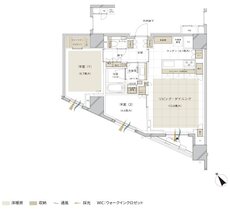 ブランズ白金台五丁目 間取り K TYPE