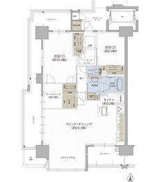クレアホームズ松江大橋 間取り C type MENU PLAN 2