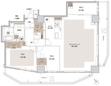 ローレルタワー名古屋千種 間取り T type