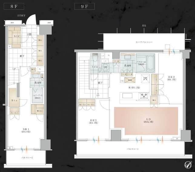 イノバス不動前 間取り DBrタイプ