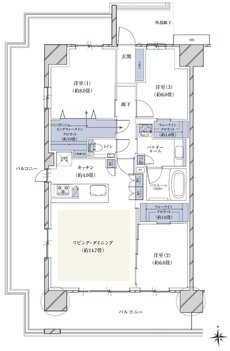 ヴェレーナシティ木更津マリーナベイ 間取り Aタイプ