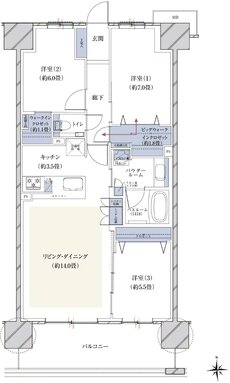 ヴェレーナシティ木更津マリーナベイ 間取り G type