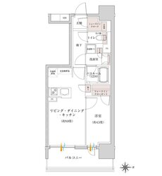 オープンレジデンシア名古屋グランデ 間取り Lタイプ