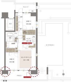 Grace Garden 小平小川東 間取り C7r type(第3期2次)