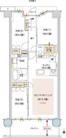 ハイムスイート京都 太秦天神川 間取り B10 TYPE