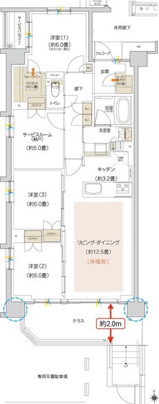 ハイムスイート京都 太秦天神川 間取り B1g TYPE
