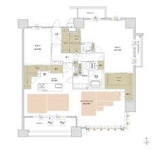 MATSUE THE TOWER 間取り I type メニュー1