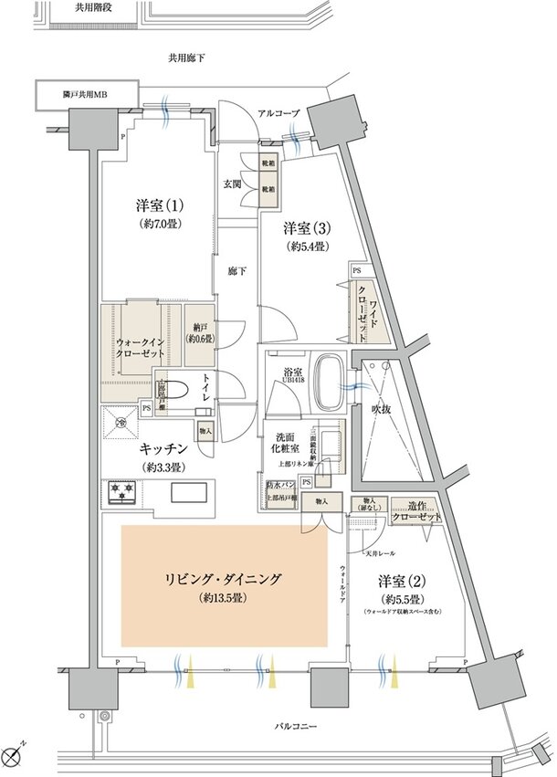 プラウドシティ所沢 間取り D4 type