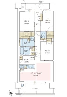 ジオ三田 間取り SD TYPE