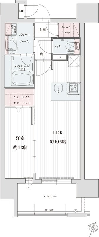 グランフォーレ西新ナチュリア 間取り Aタイプ