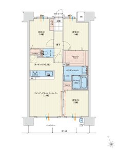 アルファステイツ四日市芝田 間取り D TYPE PLAN B