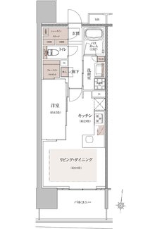 ザ・ライオンズ横川 間取り Btype Comfortフロア