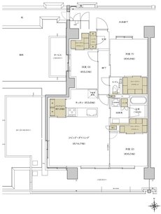 シエリア杉並高井戸 間取り L type
