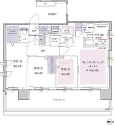 エクセレントシティ橋本 間取り A type
