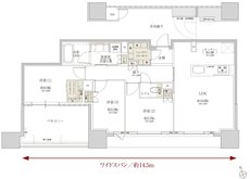 Tステージ フラッグス・ザ・トヨタ 間取り L1 TYPE