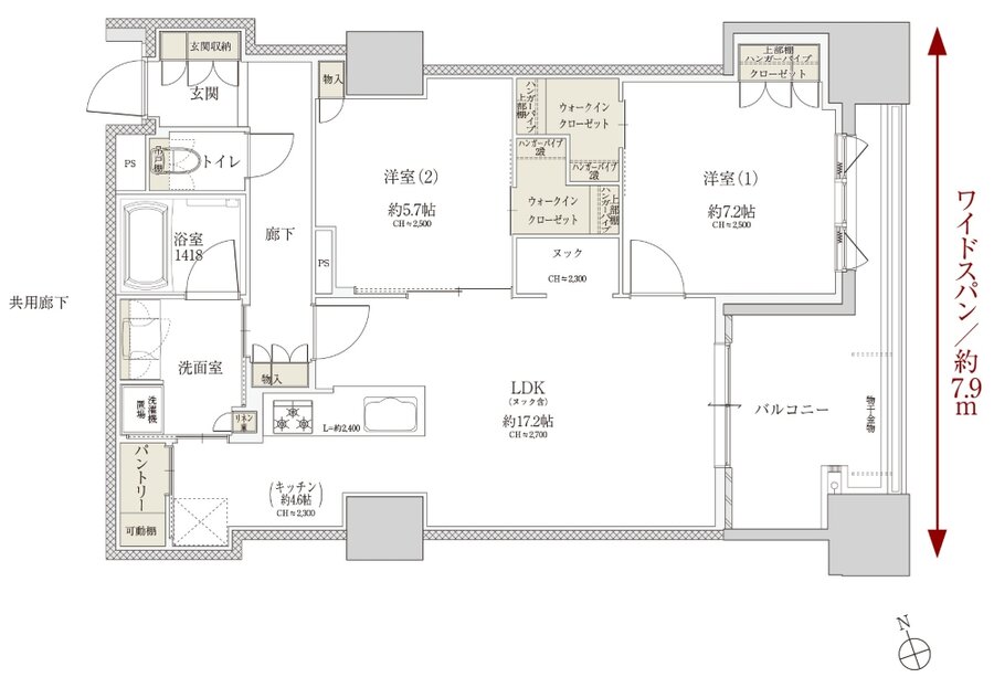 Tステージ フラッグス・ザ・トヨタ 間取り I1 type
