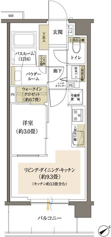 ヴェレーナブリエ港南中央 間取り C2 type