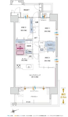 ポレスター唐津ザ・リミテッド 間取り Cタイプ