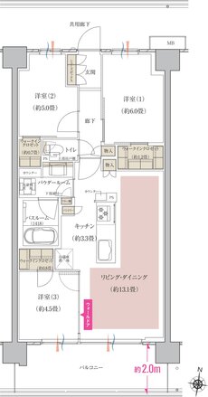 ソライエ南桜井 間取り B8 type