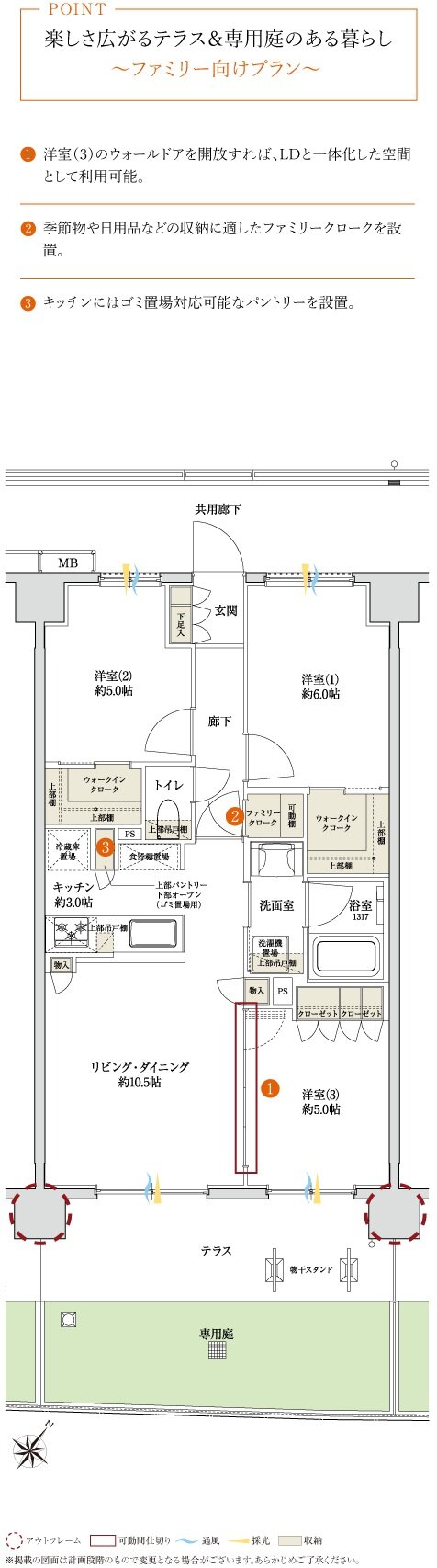 サンクレイドル桶川II 間取り Bg type
