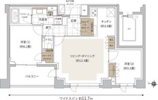 ザ・ライオンズ大岡山 間取り C2 TYPE