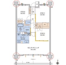 ウィザースレジデンス盛岡サザンテラス 間取り H type