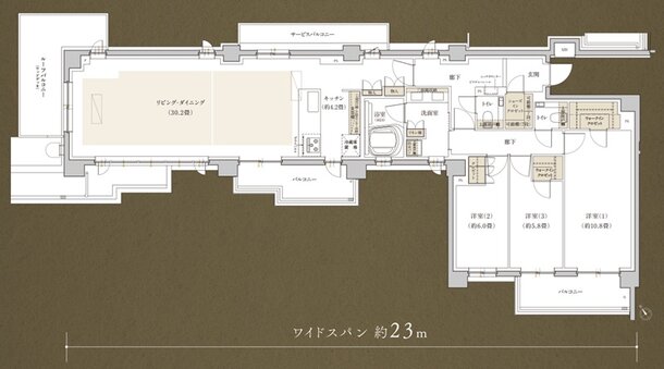 リビオ吉祥寺南町 間取り Fタイプ