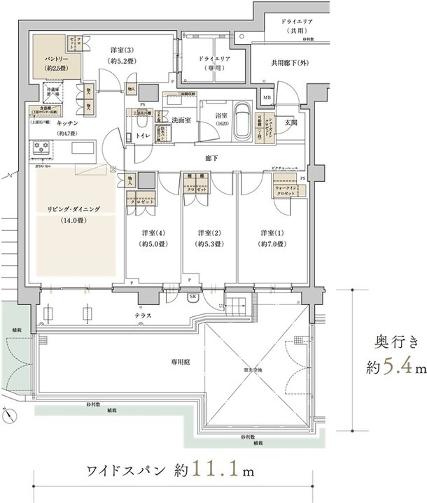 リビオ吉祥寺南町 間取り Gtタイプ