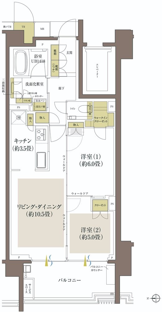 プラウド府中晴見町 間取り D type