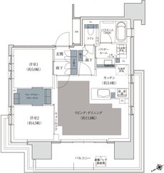 プレミスト立川 間取り A type